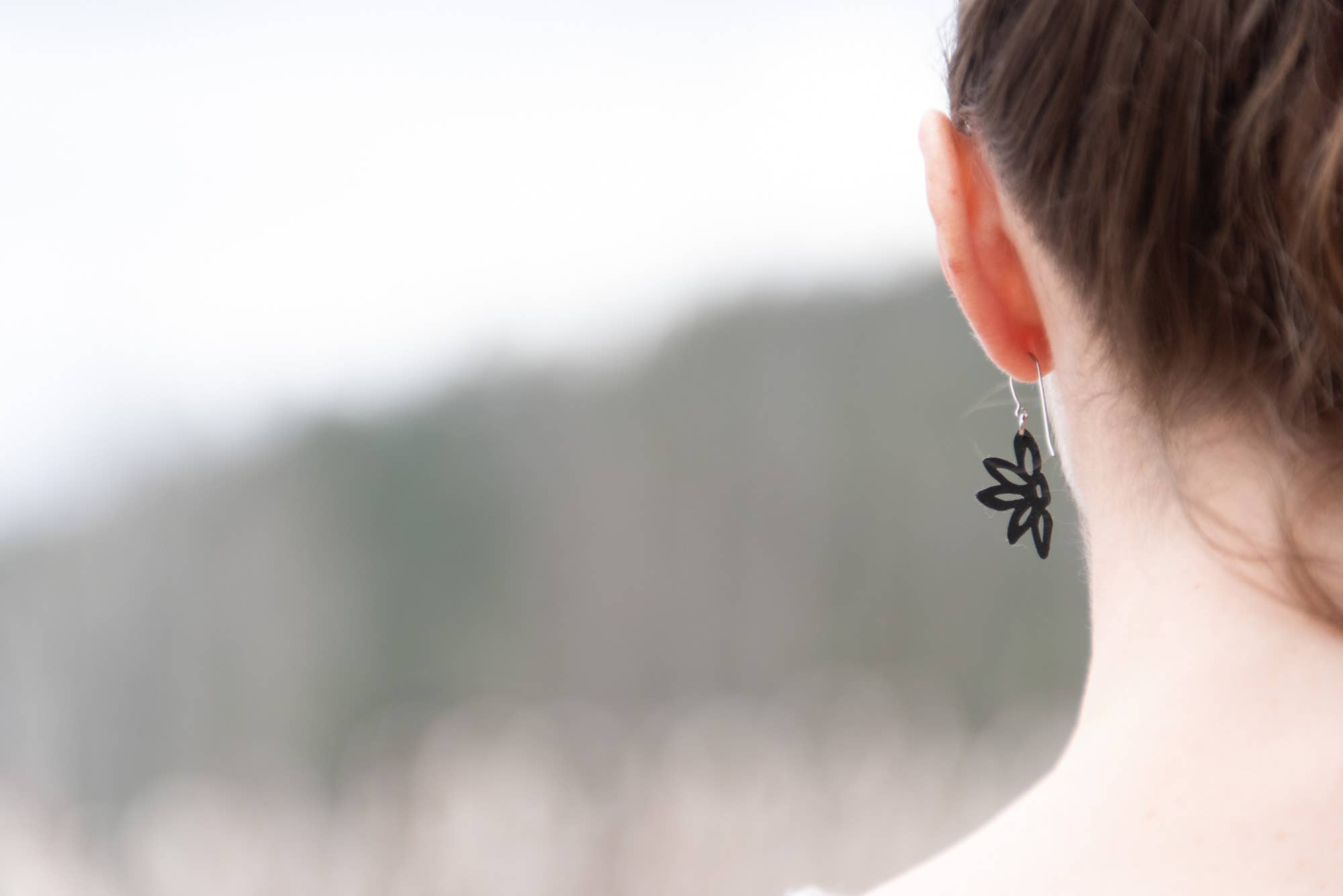 ABD Culture - Wholesale Dangle Earrings - Half Flower Rubber Earring4