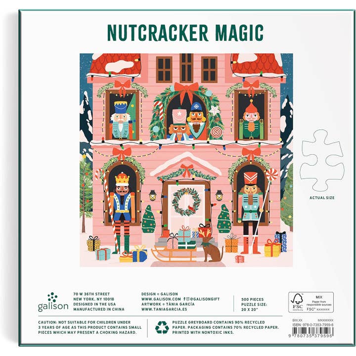 Chronicle Books - Wholesale Puzzle - Adult - Nutcracker Magic 500 Piece Puzzle3
