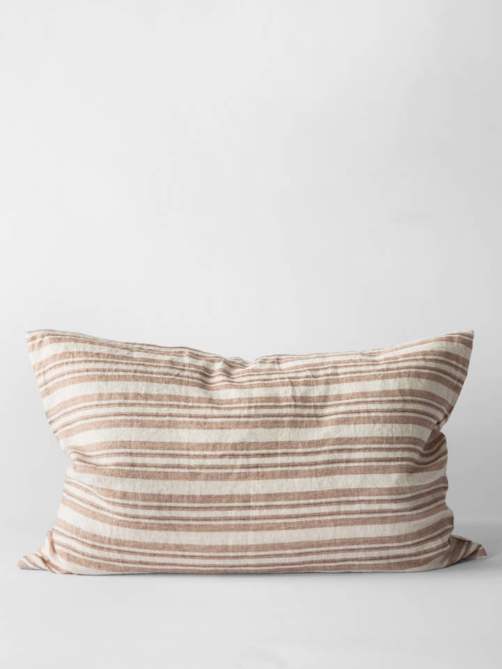 Fronha Siena em linho artesanal 60x90 cm por atacado de Tell Me More