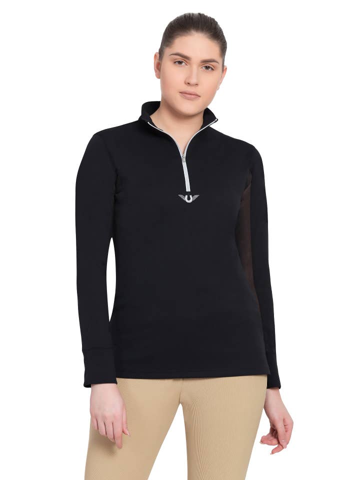 JPC Equestrian - Wholesale Athletic top – Women′s - TuffRider Ladies Ventilated Technical Long Sleeve Sport Shirt24