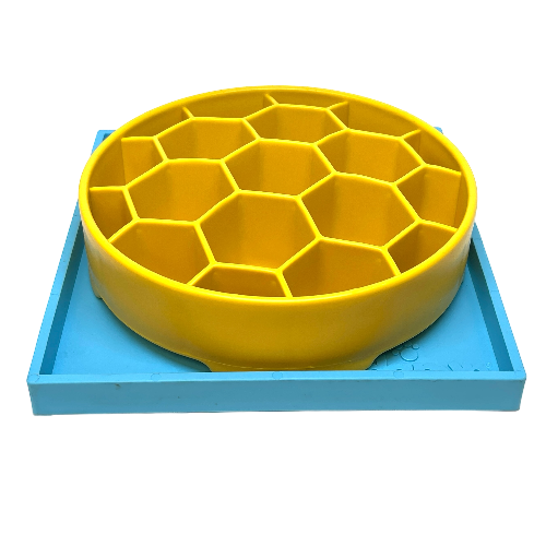 Light Blue Hold 'em Suction Cup Holder for eBowls, eTrays, and eMats for wholesale on Faire11