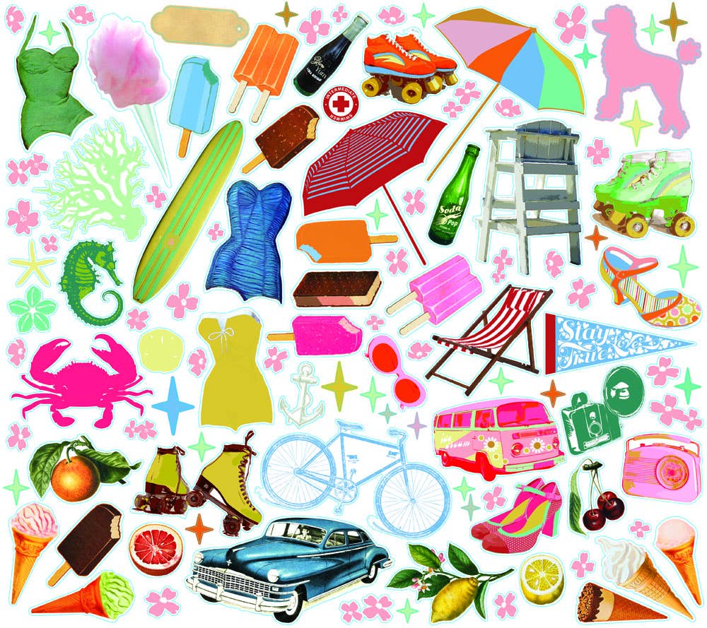 Fancy Pants Designs - Vente Matériels de bricolage - Promenade en bord de mer - Ephemera1