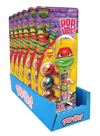 Gotta Get It Gifts - Wholesale Lollipop - POP UP LOLLIPOPS TMNT THEME