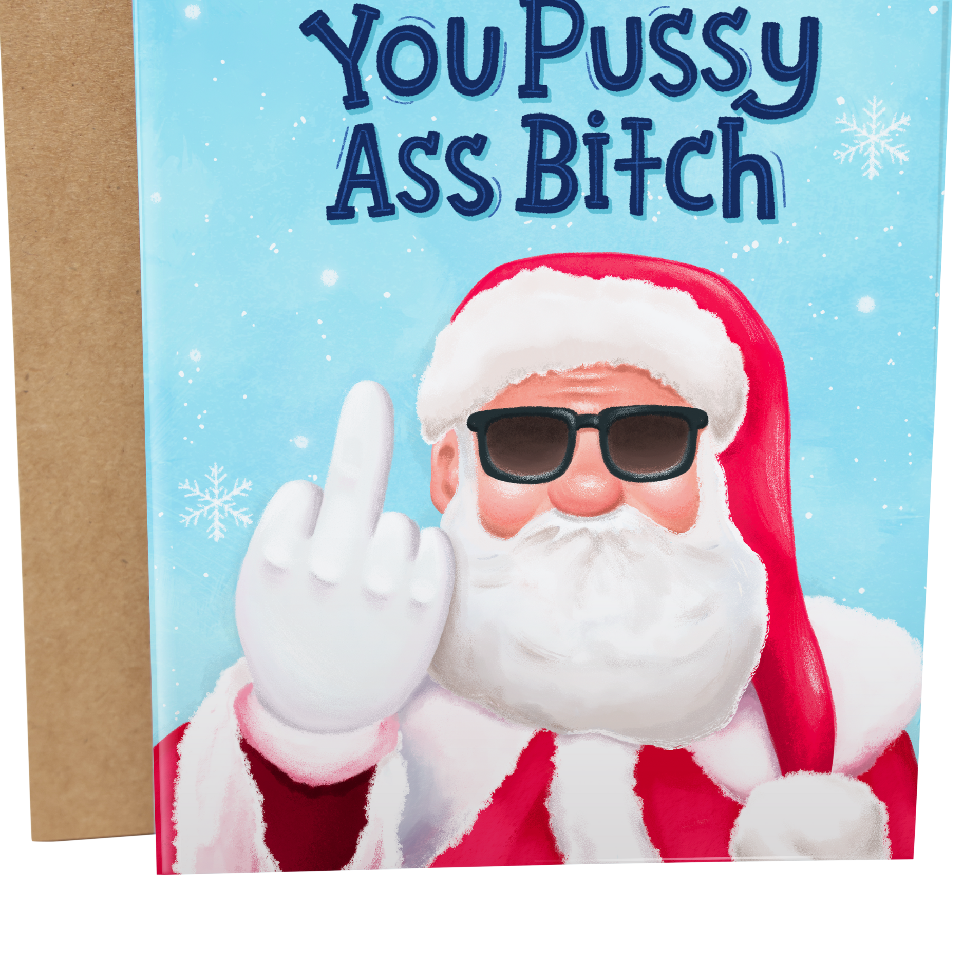 Sleazy Greetings – wholesale Julkort – Din fega jävel5