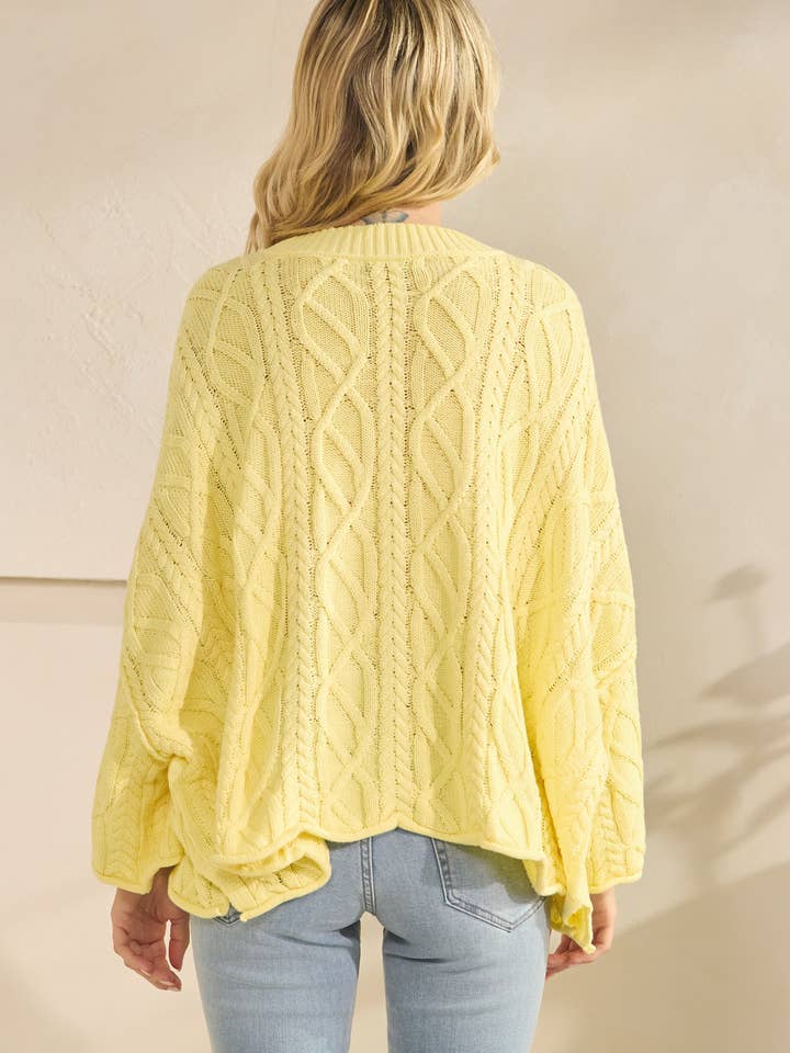 Tres Bien, Inc - Wholesale Knit Sweater - Women's - IT-10101- knitted sailors knot round neck sweater (SPRING) 26