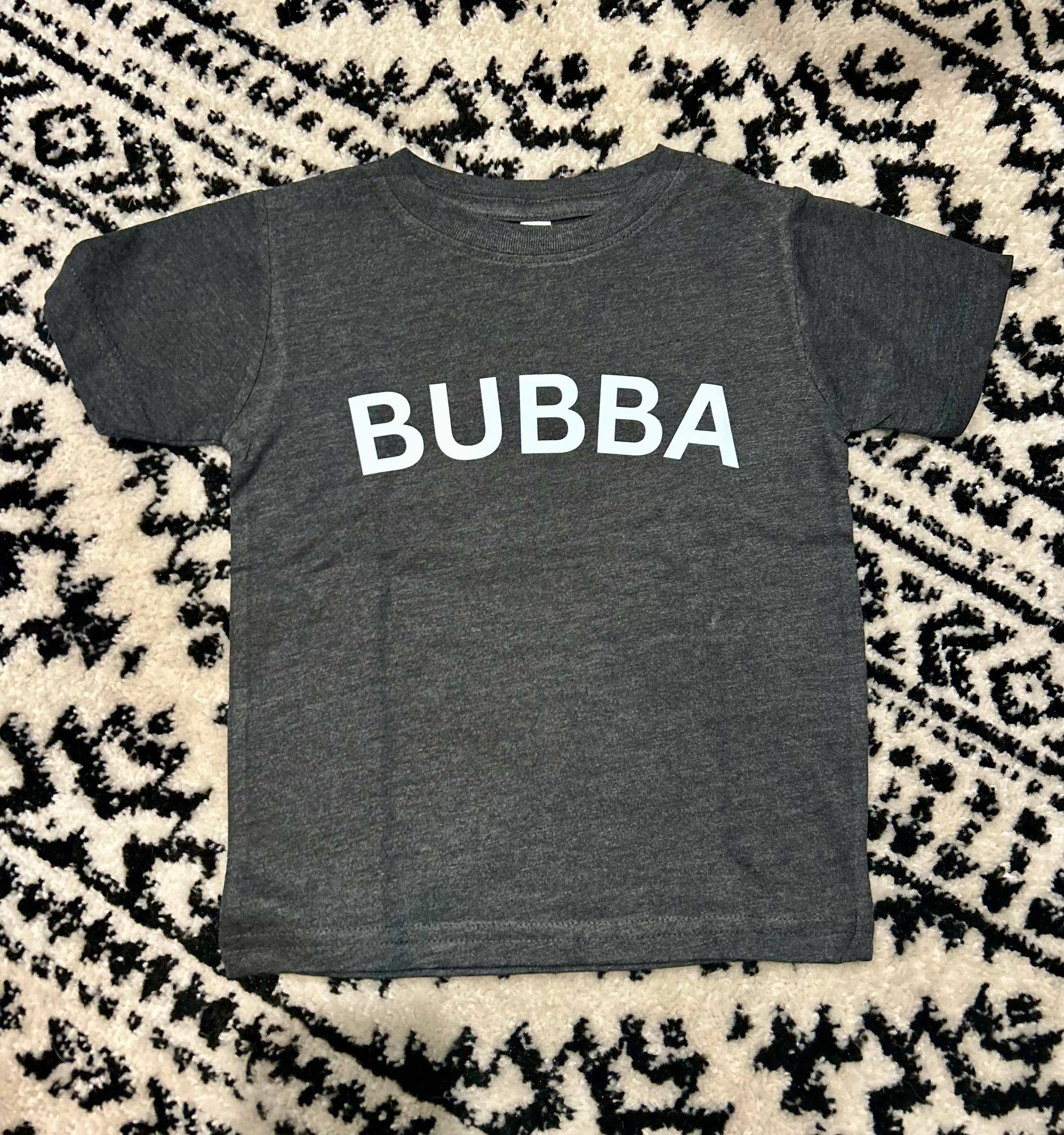 Rowdy Rascal Boutique LLC - Wholesale Screen Printed T-Shirt - Kids - Bubba Kids Tee1