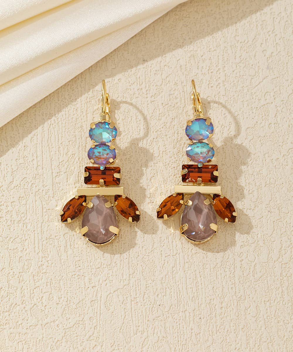 Blossom bijoux - Wholesale Dangle Earrings - Multicolored dangling earrings – 26AHBOL0416