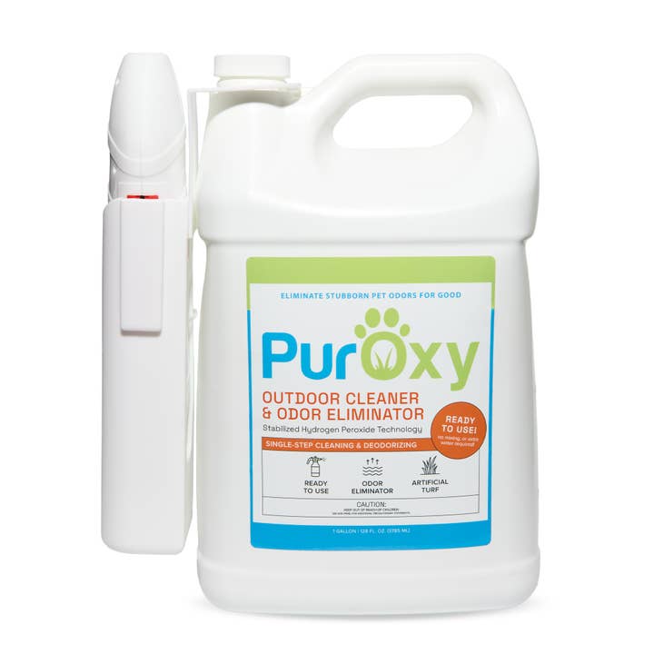 1 Gallon Outdoor Cleaner & Odor Eliminator with Power Sprayer for wholesale by PurOxy