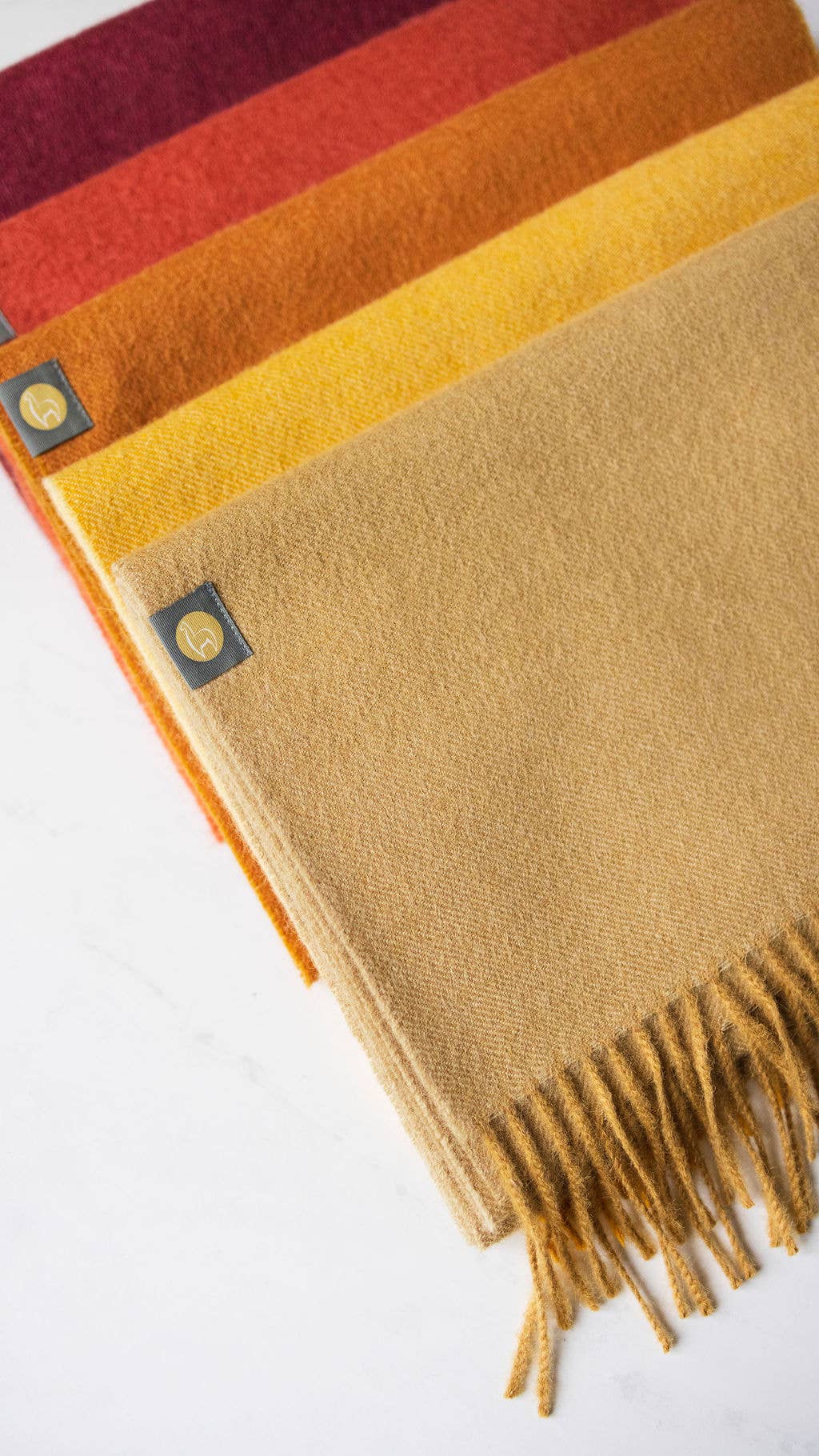 Shupaca Alpaca - Wholesale Scarf - Women's - 100% Baby Alpaca Scarf - Crimson3