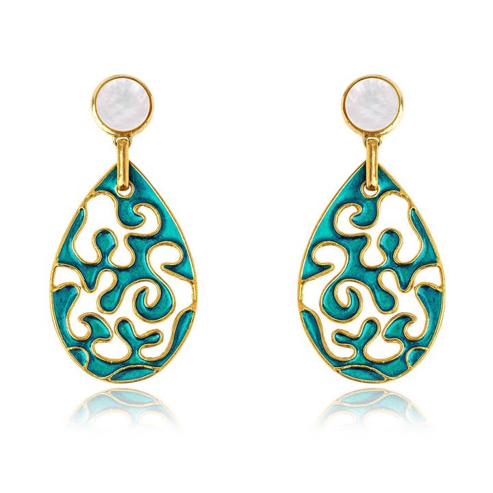 Arabian Drop Earrings for wholesale by Sara Lubrano Gioielli Artigianali