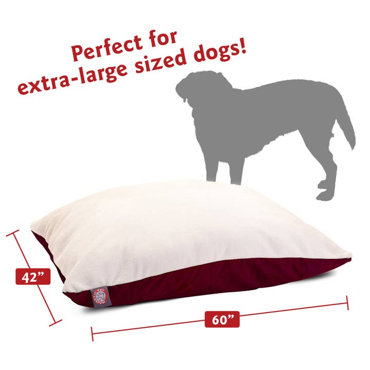 Majestic Pet Products - Wholesale Pet bed – Dog - Poly/Cotton Rectangular Pillow Dog Bed24