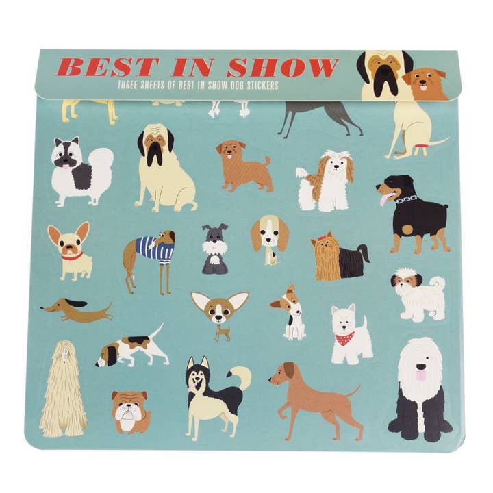 Rex London Stickers - Dog Best in Show for wholesale by Bobangles