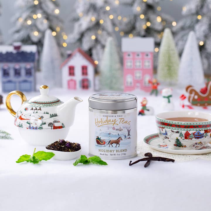 Simpson & Vail - Wholesale Loose Tea - Holiday Blend - Black Tea, 4 Ounce Tin3