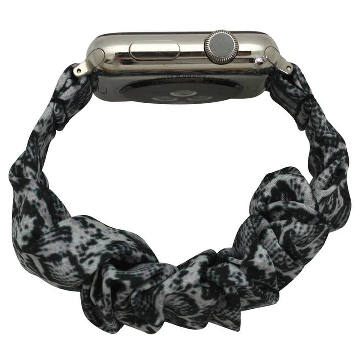Time World USA - Wholesale Watch Band/Strap - Unisex - Printed Scrunchie Apple Watch Band6