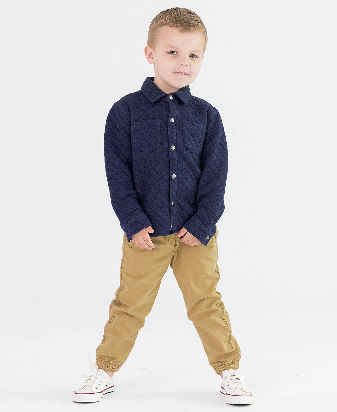 RuffleButts + RuggedButts - Wholesale Pants - Kids - Boys Dark Khaki Jogger Pants4