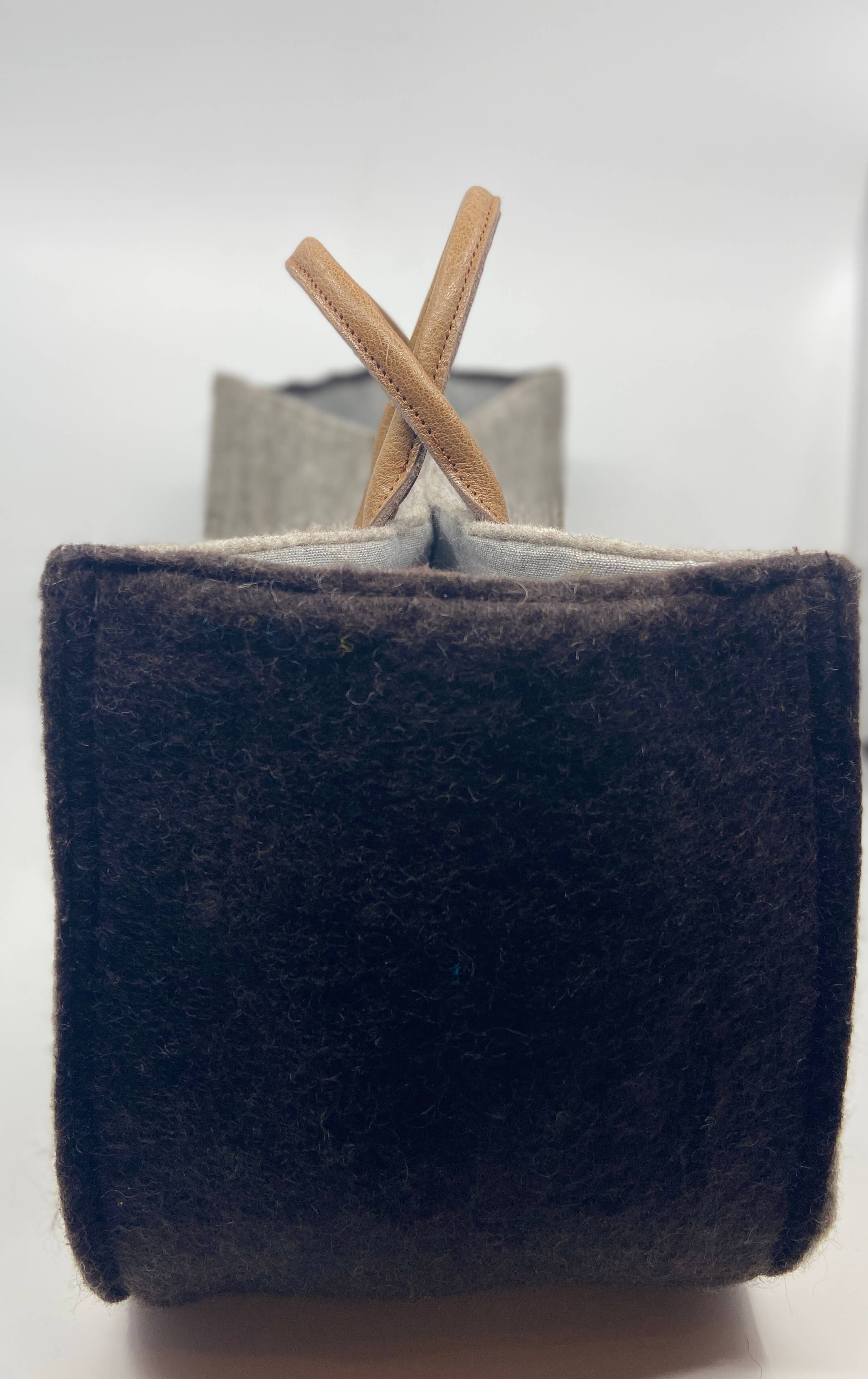 Fibres of Life - Wool & Felt - Wholesale Tote Bag - Women's - The Grab-&-Go Carry All | Felt Wool Tote Bag | Soft Yarn Bag49