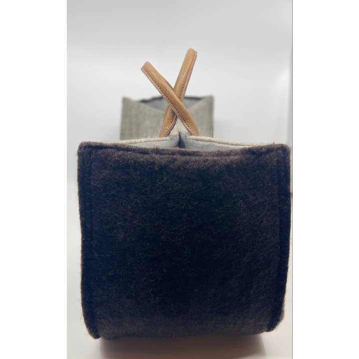 Fibres of Life - Wool & Felt - Wholesale Tote Bag - Women's - The Grab-&-Go Carry All | Felt Wool Tote Bag | Soft Yarn Bag49