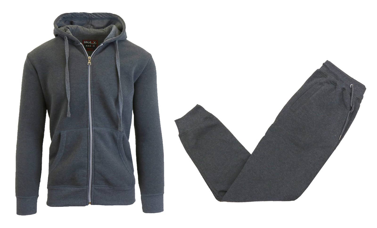 Galaxy By Harvic - Wholesale Top & Pant Set - Kids - GBH Boy's Fleece-Lined Hoodie & Jogger 2-Piece Set (4-20)10