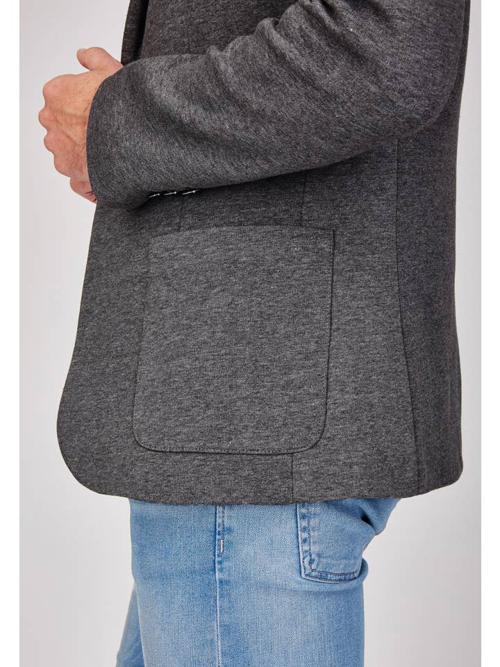 Grau Steffen Klein Herren Sweat Sakko für den Großhandel auf Faire6