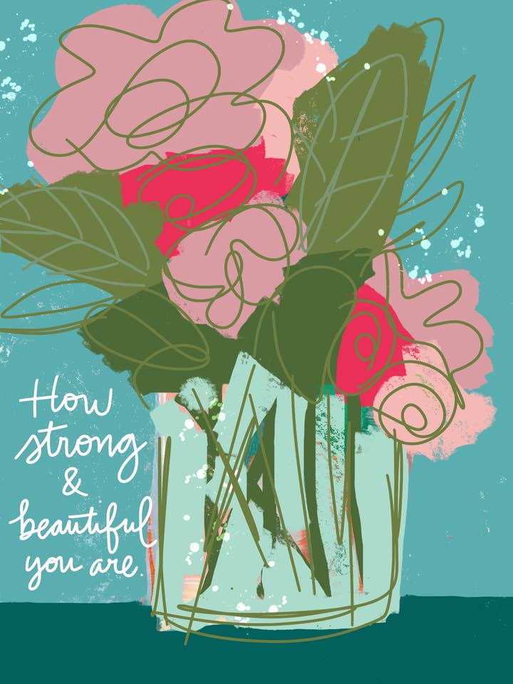 Comme tu es forte et belle pour la vente par Monica Martin Fine Art