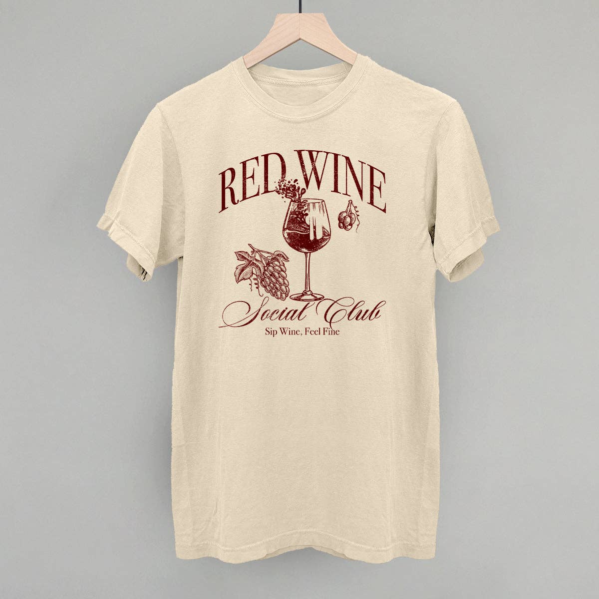 Ivy + Cloth - Vente Sweat-shirt à imprimés – femme - Club social du vin rouge4