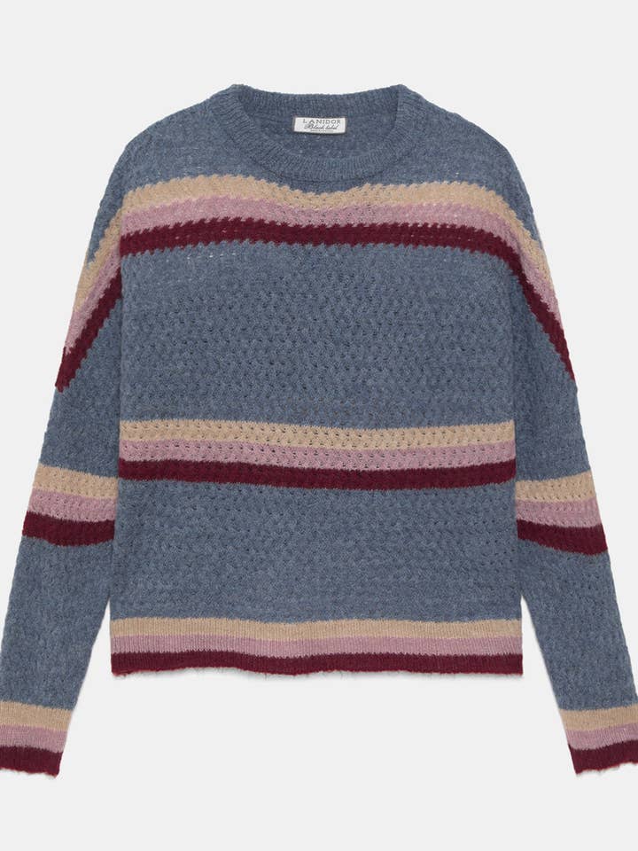 Striped Knit Sweater (437542-60) for wholesale by Lanidor