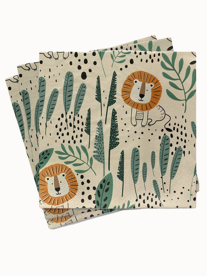 Serviette - Brüllen for wholesale by chic.mic