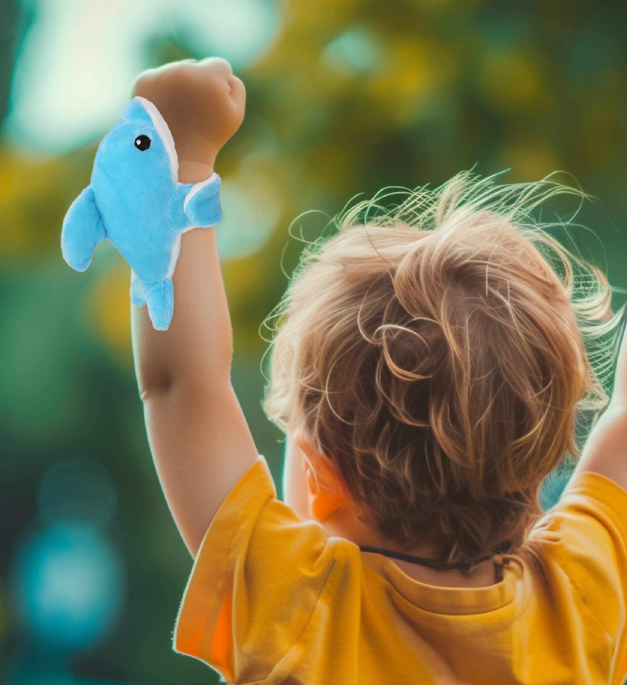 Cota Global - Wholesale Stuffed/Plush Toy - Kids & Baby - Slap Bracelet Plush - Dolphin1