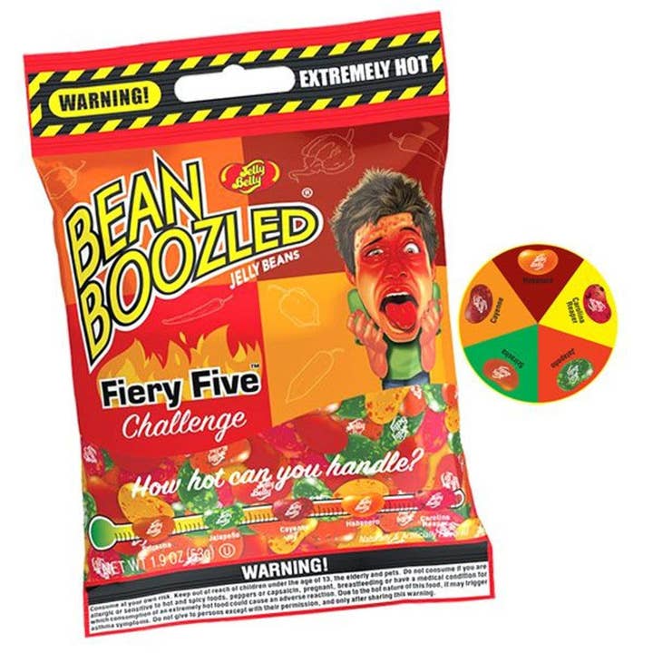 I Got Your Candy - Wholesale Gummy - Jelly Belly Fiery Five Challenge 1.9oz - 12ct1