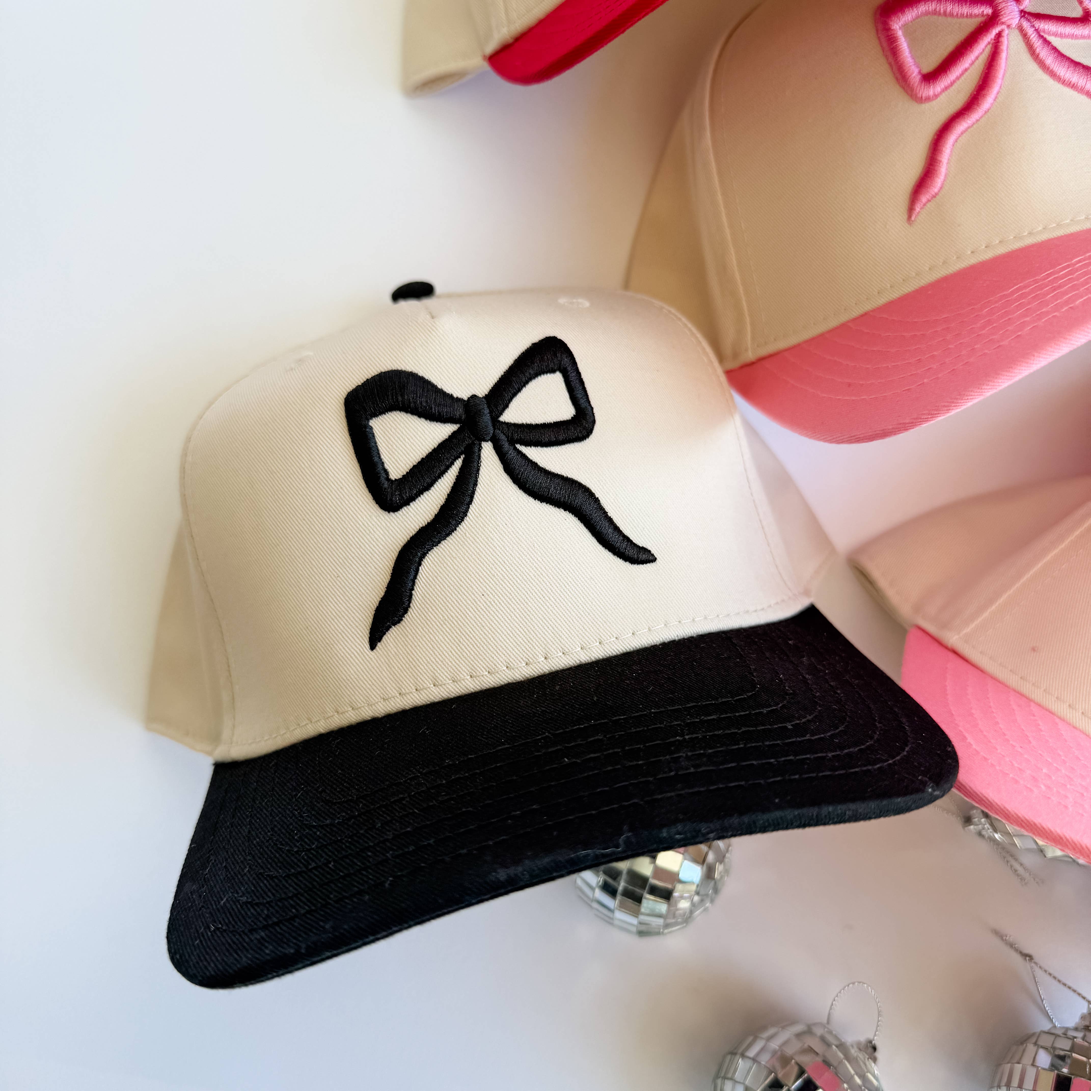 Coco & Rho - Wholesale Trucker Hat - Women's - Puff Bow- Trucker Hat2