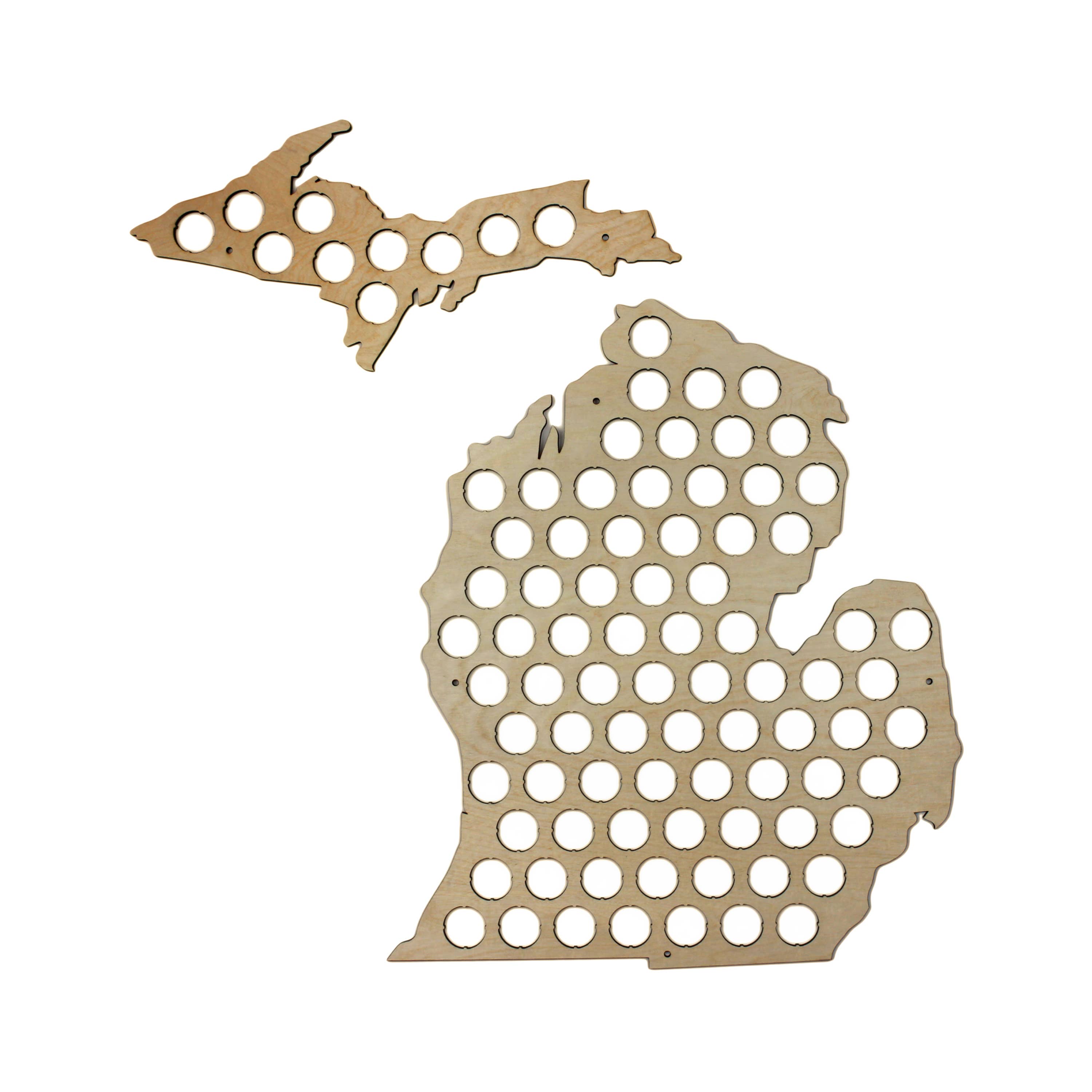 Torched Products – Engroshandel 3D-vægkunst – Mænds gave tilstand øl cap kort - Beer Cap Collector/Display21