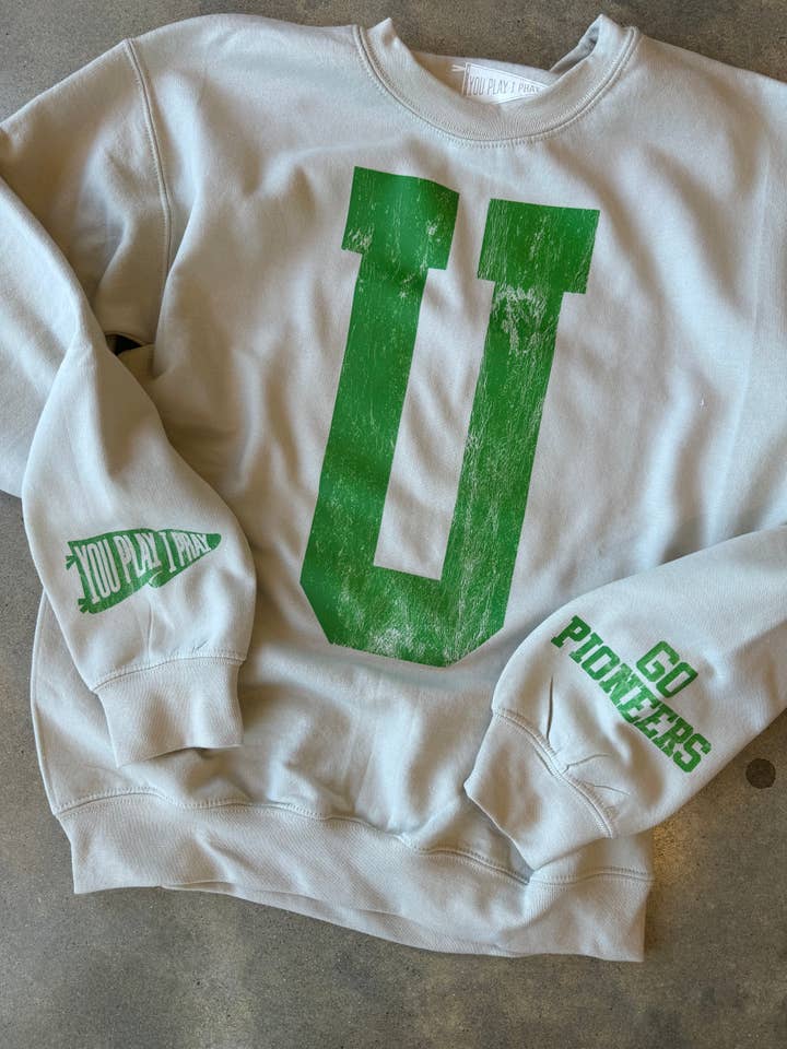 You Play I Pray - Wholesale Graphic Sweatshirt - Women's - Custom #1 Fan | Gameday | Graphic Tee | Custom State