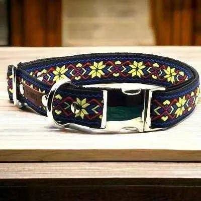Personalised Cotton Pawfect Large Dog Collar for wholesale by Finnigan