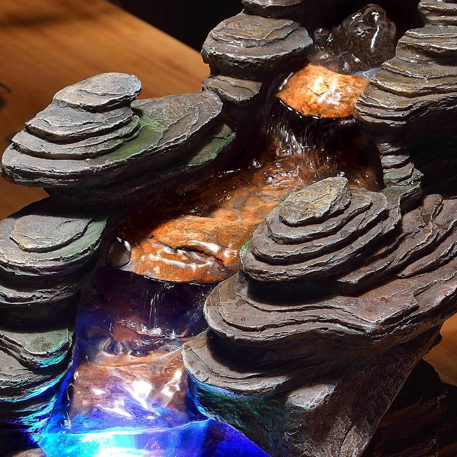 Zen'Arôme - Wholesale Ornament - River Style Natural Rock Effect Decorative Fountain7