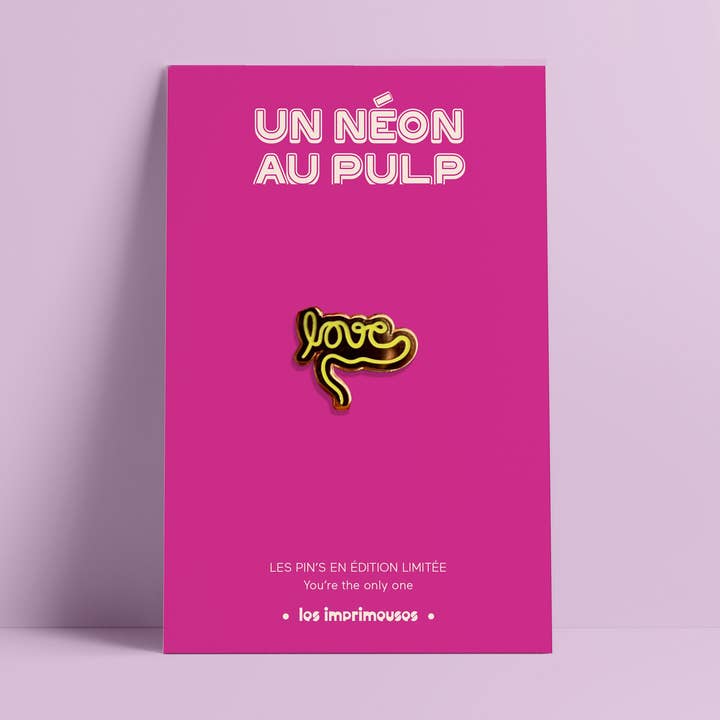 Ein Neon im Pulp - Leuchtende Liebe für den Großhandel von LES IMPRIMEUSES