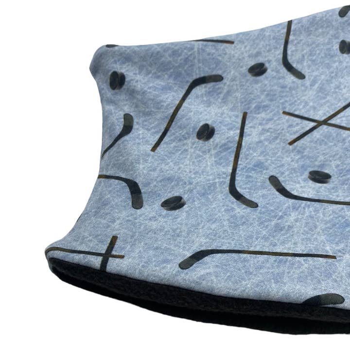 Nina's Flying Needle - Wholesale Neck Gaiter/Snood - Unisex - Adult Handmade Neck Warmer Ice Hockey1