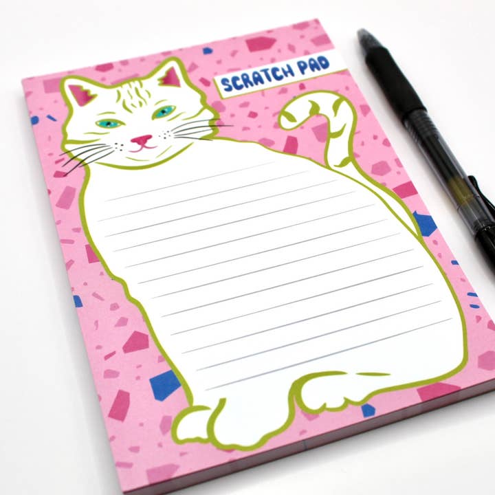 Bloco de Notas de Gato, Lista de Tarefas, Bloco de Rascunho por atacado de Crowded Cat Studio