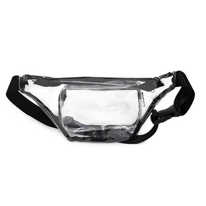 Selini New York - Wholesale Belt Bag - Unisex - Unisex Clear PVC Fanny Pack2