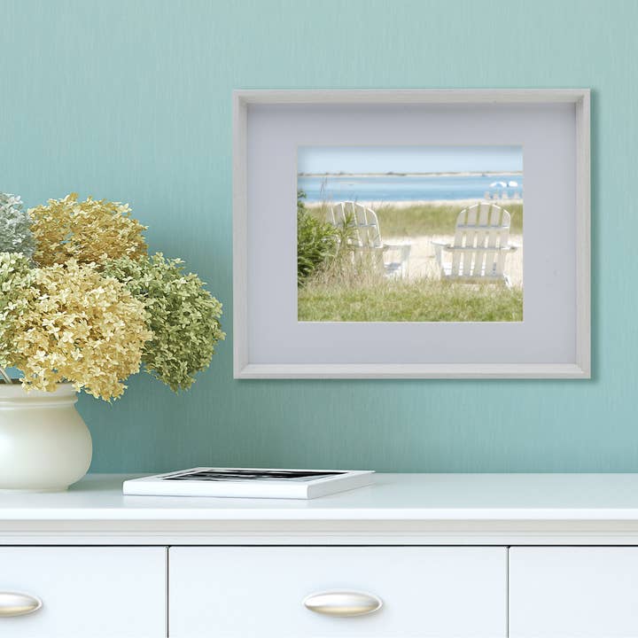 Studio Nova 17x21in White MDF Wall Frame 16x20 matted 11x14 for wholesale on Faire2