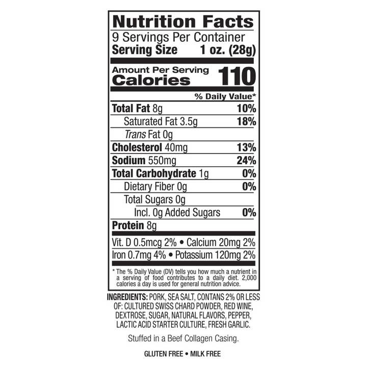 Delallo - Vente Salamis - Salami de Gênes au vin rouge1