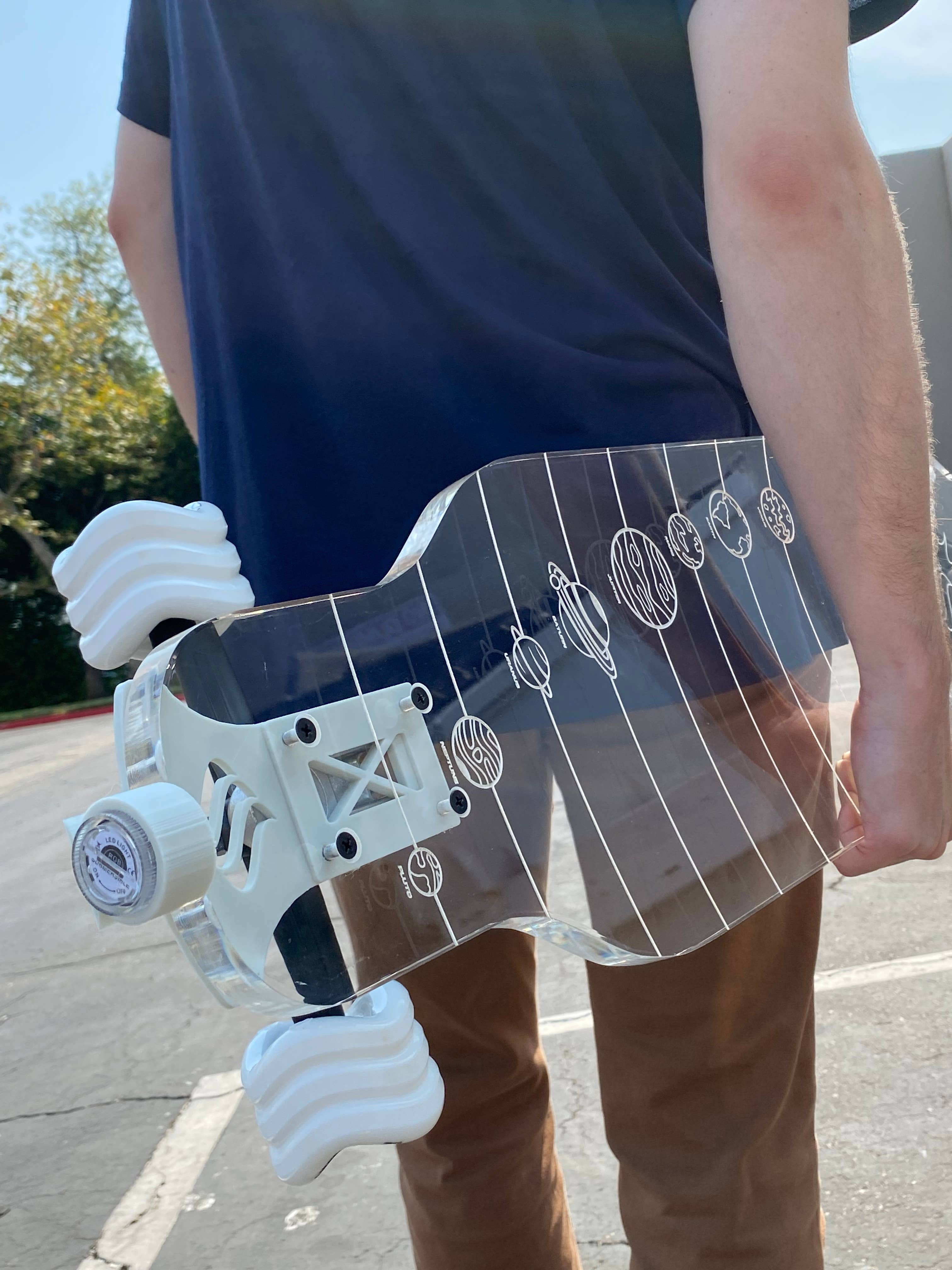 Shark Wheel – wholesale Sporttillbehör – Shark CLEAR Longboards Tillbaka till skolan Produkt7