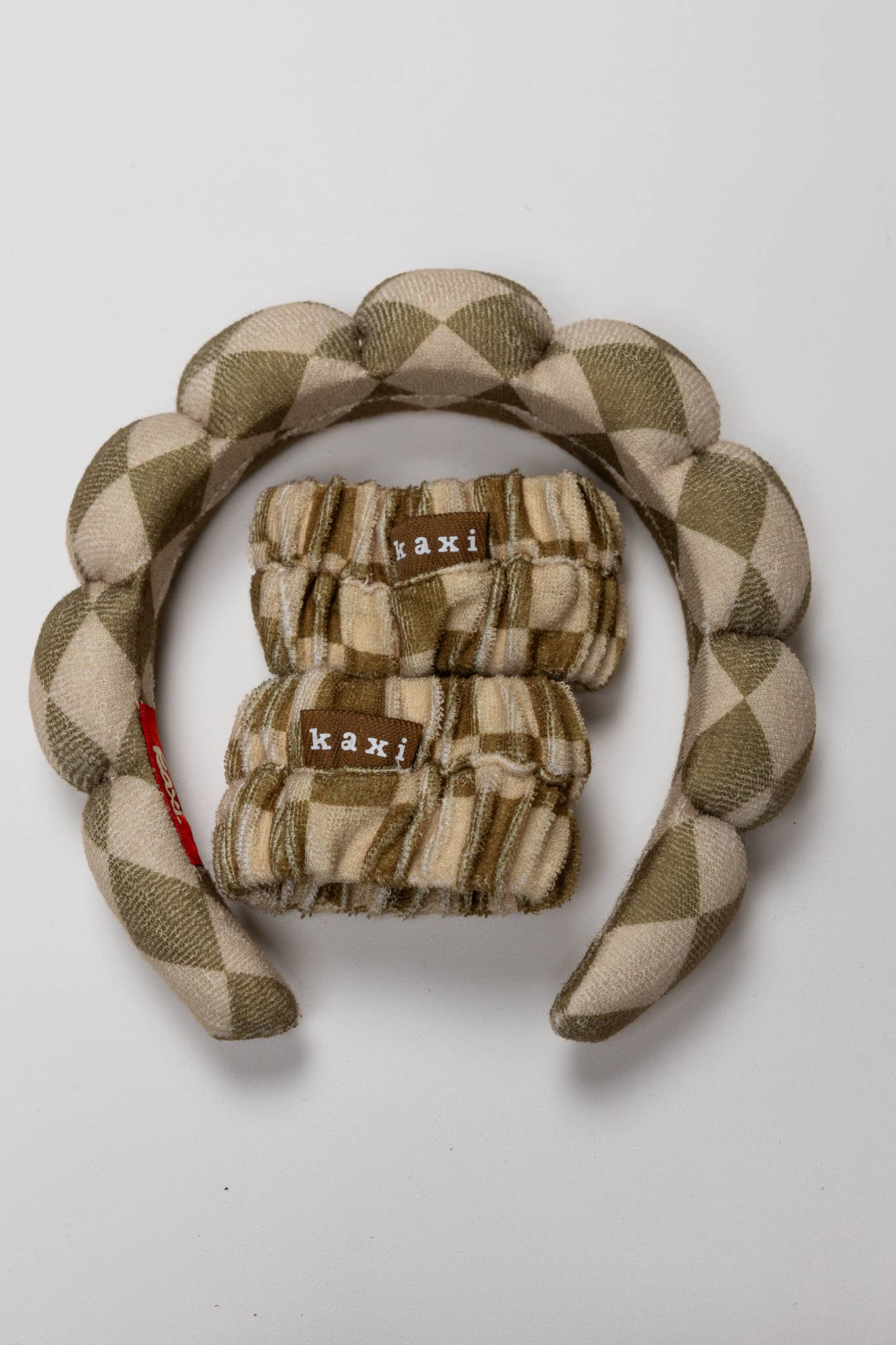 KAXI - Vente Bandeau pour le spa - Ensemble bandeau + bracelet "Get Ready with Me"17