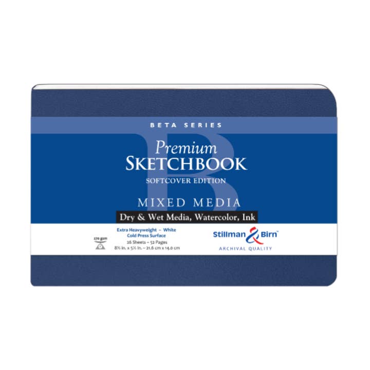 Exaclair - Wholesale Sketchbook/Sketchpad - Stillman & Birn Mixed Media Sketchbook - Beta Series