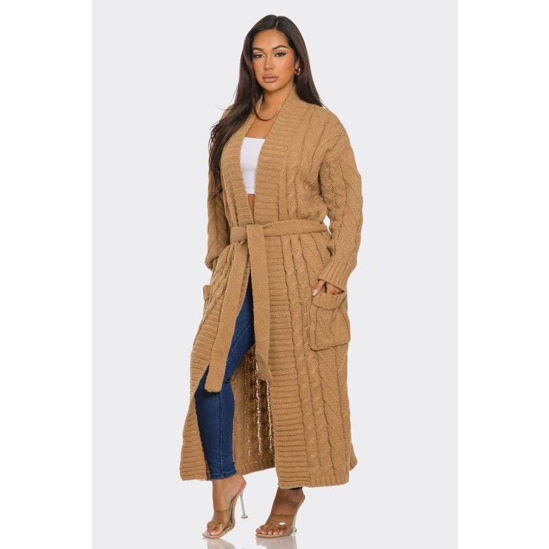 DORCAS – Engroshandel Cardigan - Dame – LOVE KABELSTRIKKET CARDIGAN16