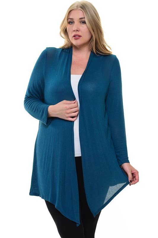 Chris & Carol Apparel – Engroshandel Cardigan - Dame – Plus Cardigan - XA3147C9