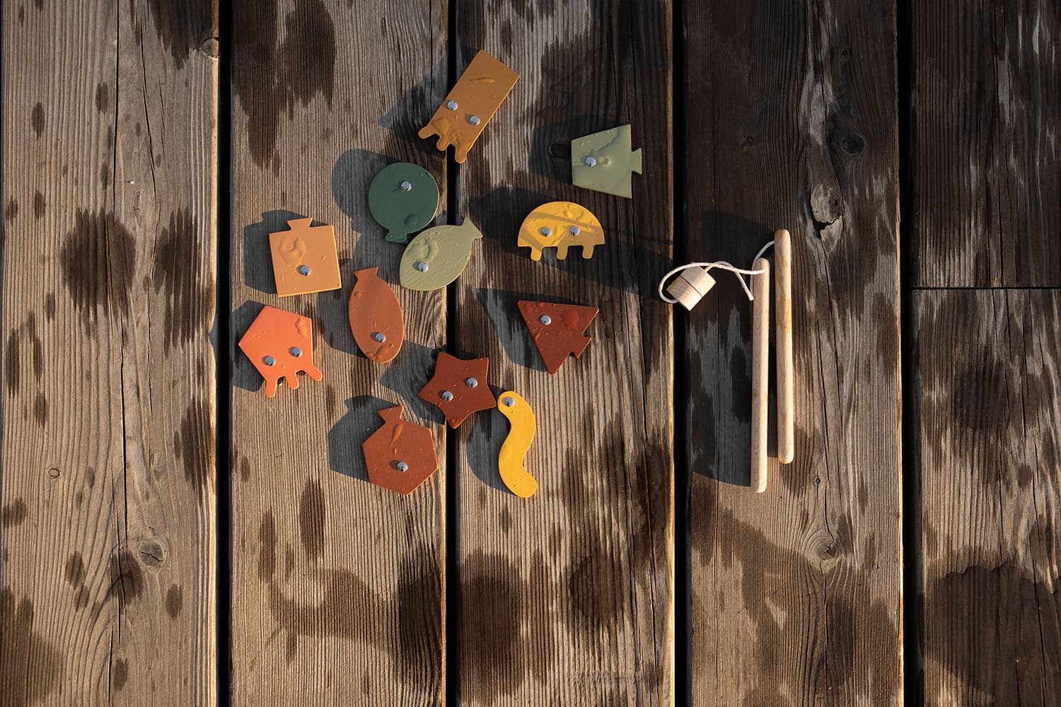 Babai – Großhandel Holzspielzeug – Kinder – Angelspiel auf den Magneten. Lustige Geometrie und Farben2