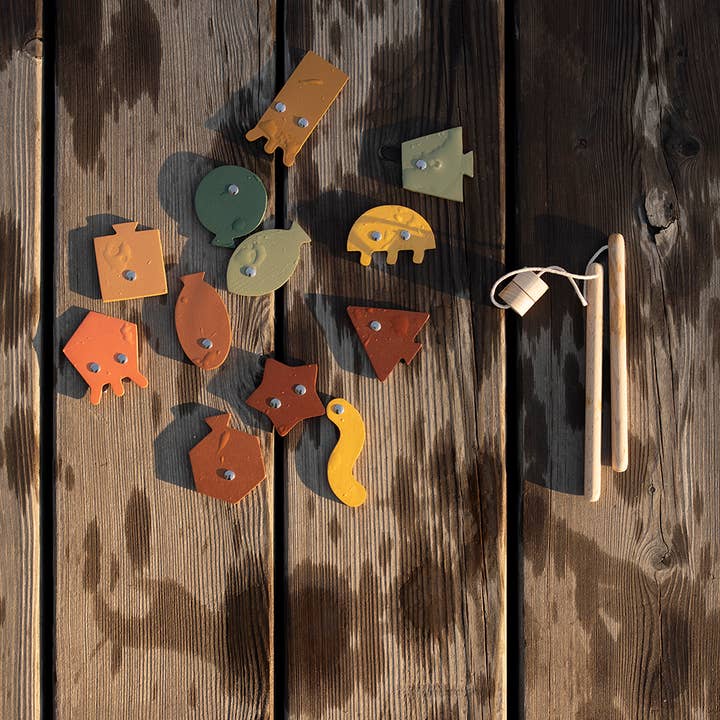 Babai – Großhandel Holzspielzeug – Kinder – Angelspiel auf den Magneten. Lustige Geometrie und Farben2