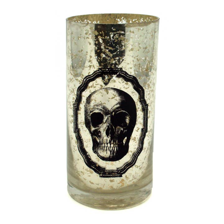 Santeria Skull Vase for wholesale by Modern World by Contrast Inc.