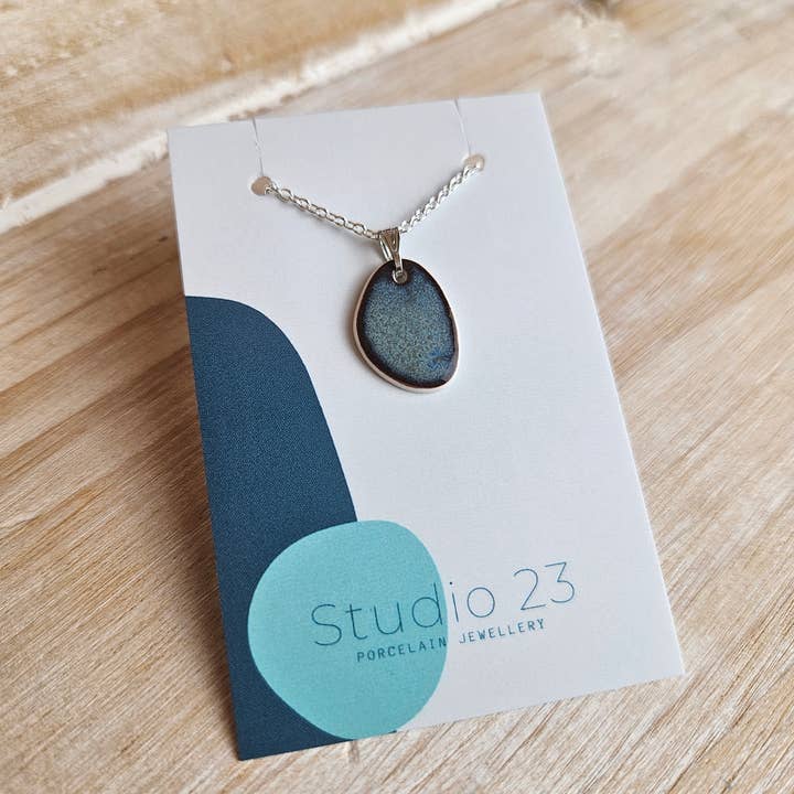 Studio 23 Ceramics – wholesale Pendant/charm necklace – NEW DESIGN Pendant Pebble8