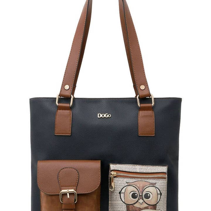 The Painted Shoe & Bag - Wholesale Shoulder Bag - Women's - The Wise Owl | Multi Pocket Shoulder Bag2